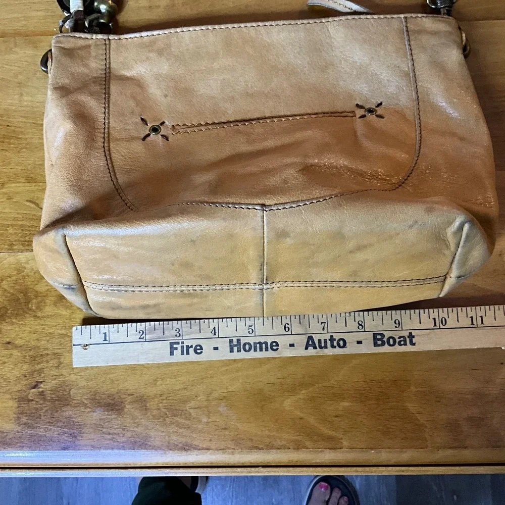 The Sak Leather Shoulder Bag Tan Brown Braided Strap Boho Chic‎ - Picture 7 of 9